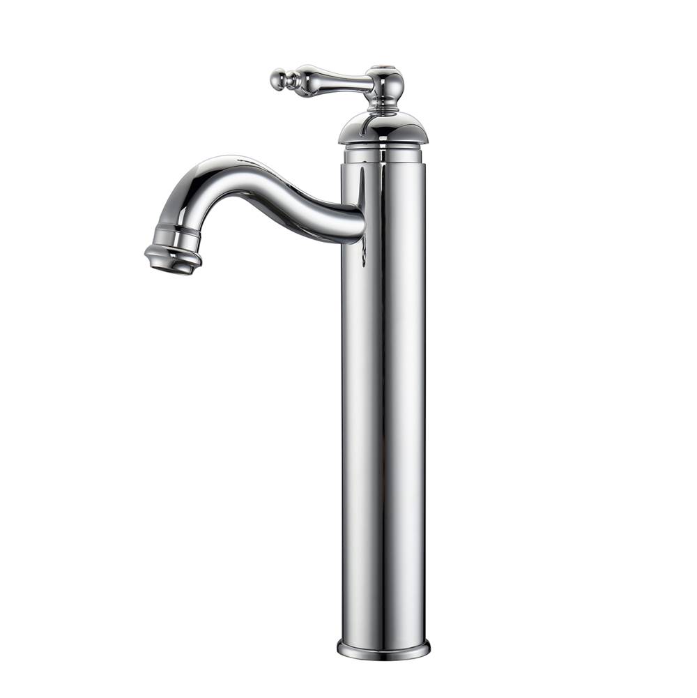 Barclay Afton Single Handle VesselFaucet with Hoses, CP