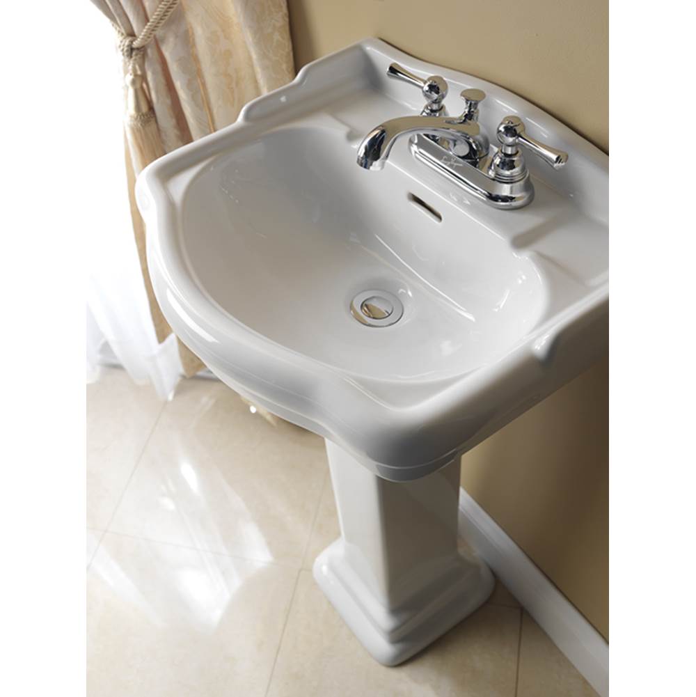 Barclay Stanford 460 Basin, One-Hole, White