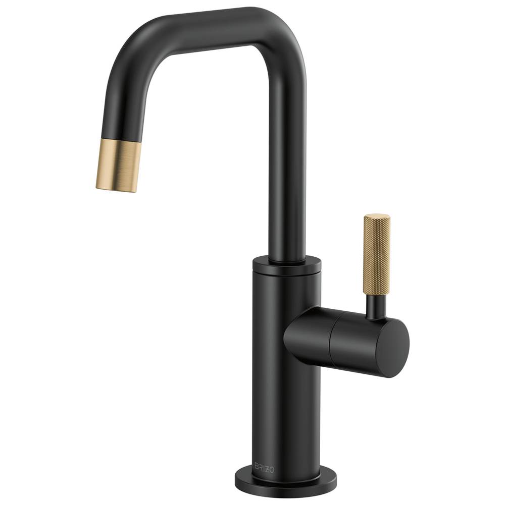 Brizo Litze® Beverage Faucet with Square Spout and Knurled Handle