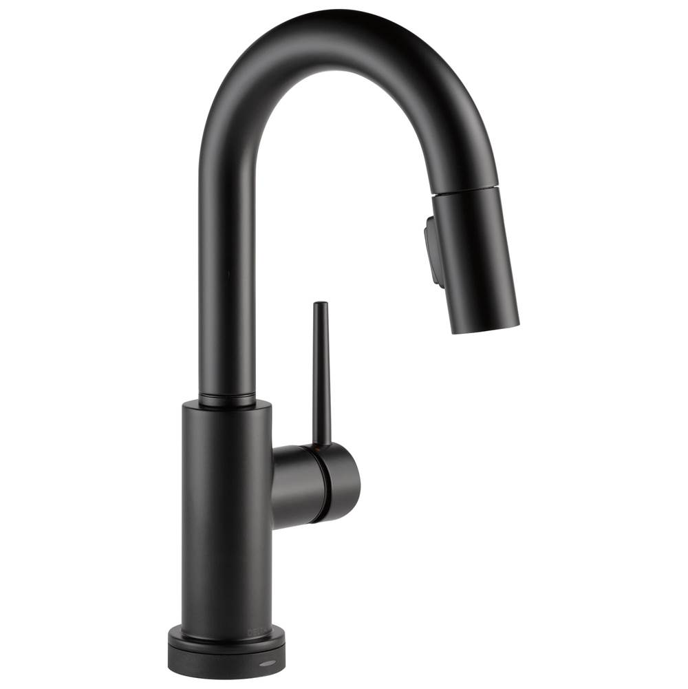Delta Faucet Trinsic® Single Handle Pull-Down Bar / Prep Faucet with Touch<sub>2</sub>O® Technology