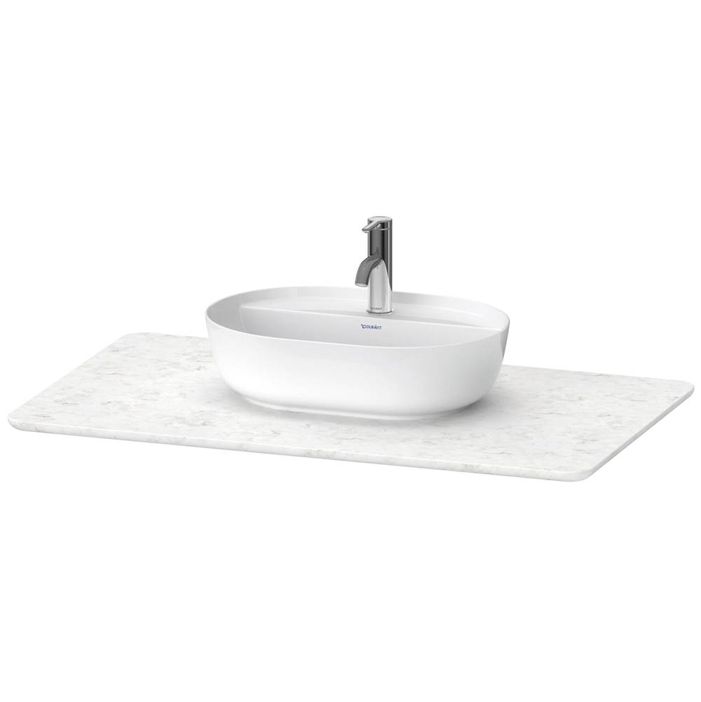 Duravit Luv Console with One Sink Cut-Out White