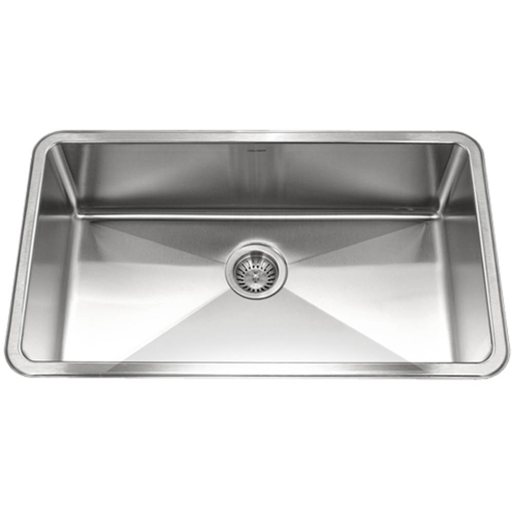 Hamat 15MM Radius Undermount Stainless Steel Large Single Bowl Kitchen Sink