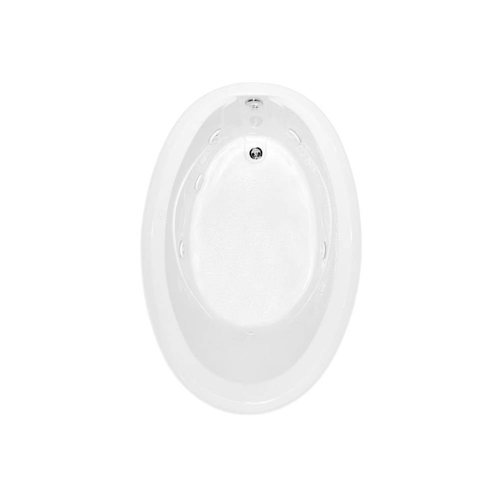 Hamilton Bathware Drop-in Thermal Cast Acrylic 58 x 39 x 21 Bath in White RN 6040