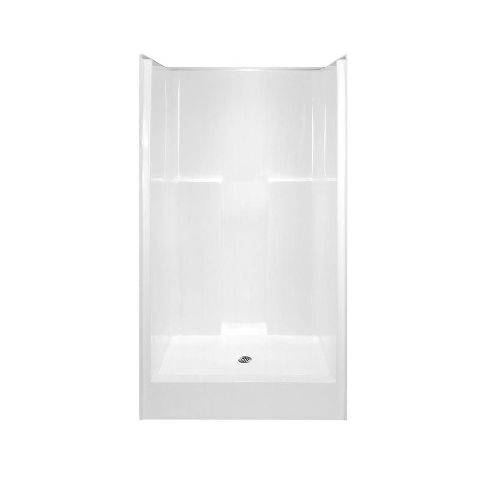 Hamilton Bathware Alcove AcrylX 37 x 42 x 76 Shower in White G4275SH