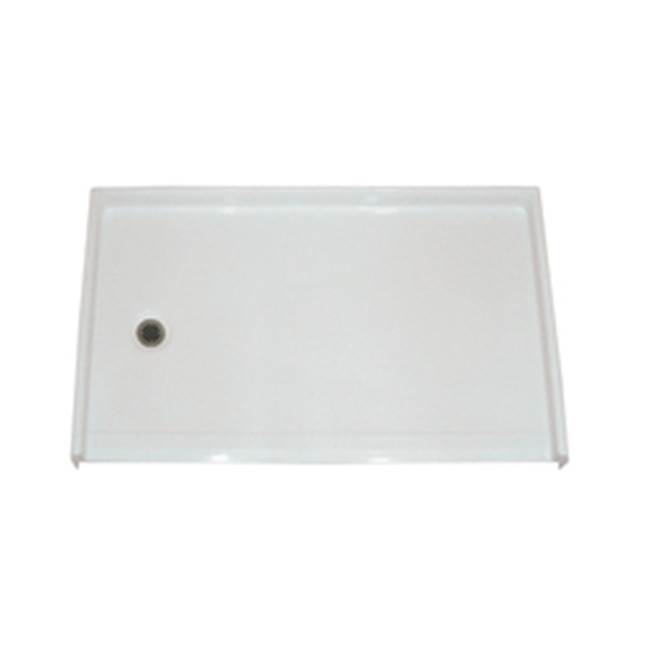 Hamilton Bathware AcrylX Shower Base in Ashley Granite MPB 6036 BF 1.0 L/R