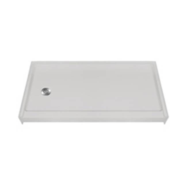 Hamilton Bathware AcrylX Shower Base in Mink Granite MPB 6033 SH 4.0 L/R