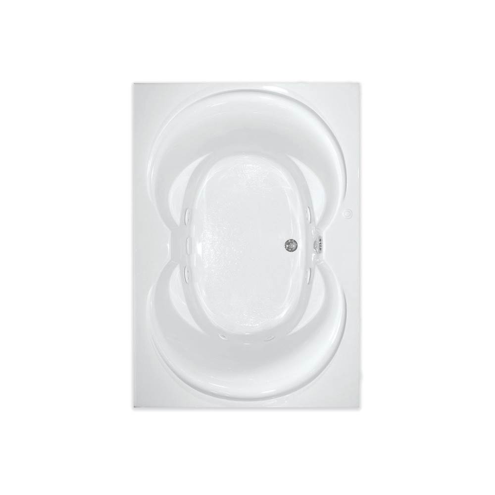 Hamilton Bathware Drop-in Thermal Cast Acrylic 60 x 42 x 22 Bath in White RN RIO 6042