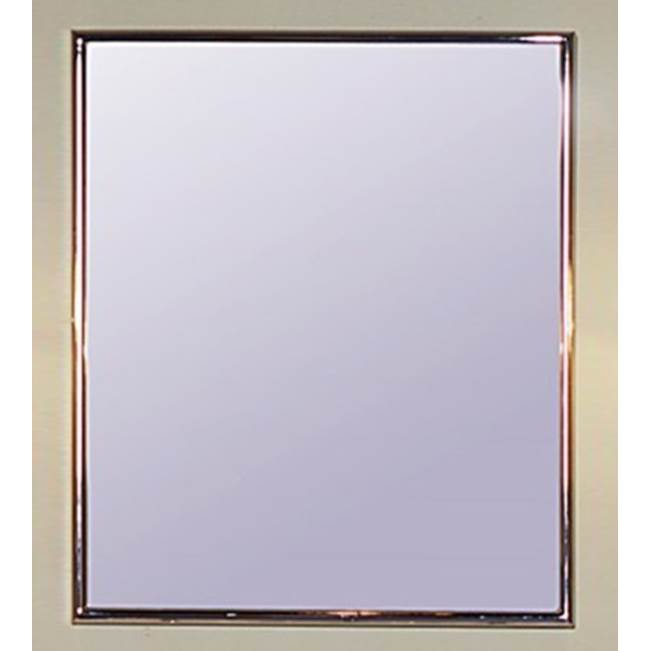 Herbeau ''Royale'' Mirror in Antique Lacquered Brass