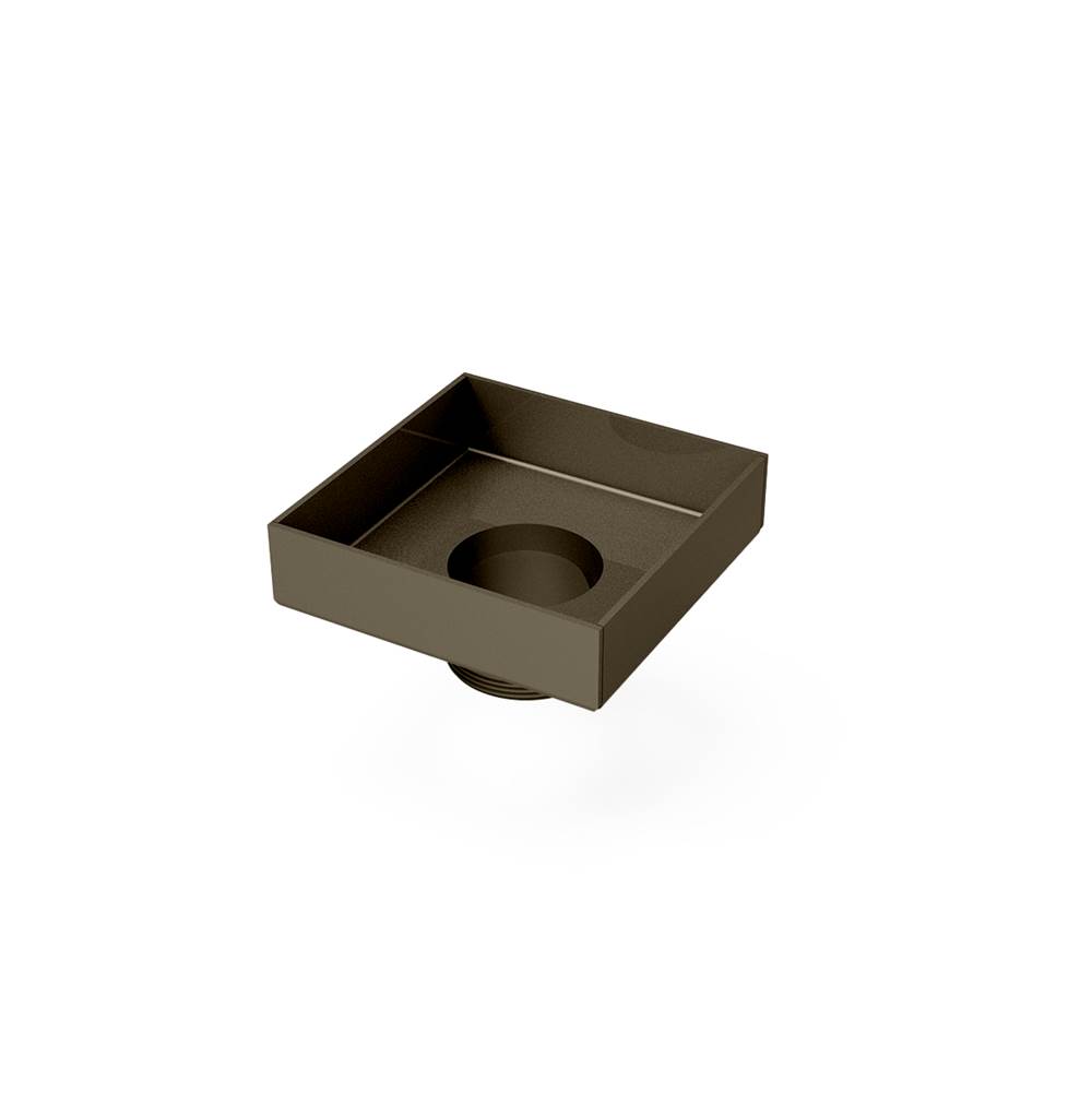 Infinity Drain 5'' x 5'' Stainless Steel 2” Throat only for TD 5/TD 15 series in Oil Rubbed Bronze