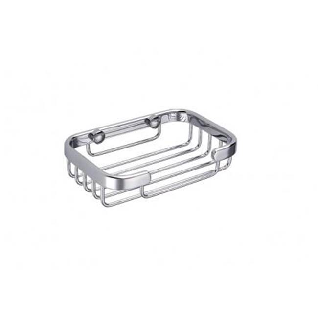 Kartners Bath & Shower Baskets - Wire Basket -  Rectangle-Titanium