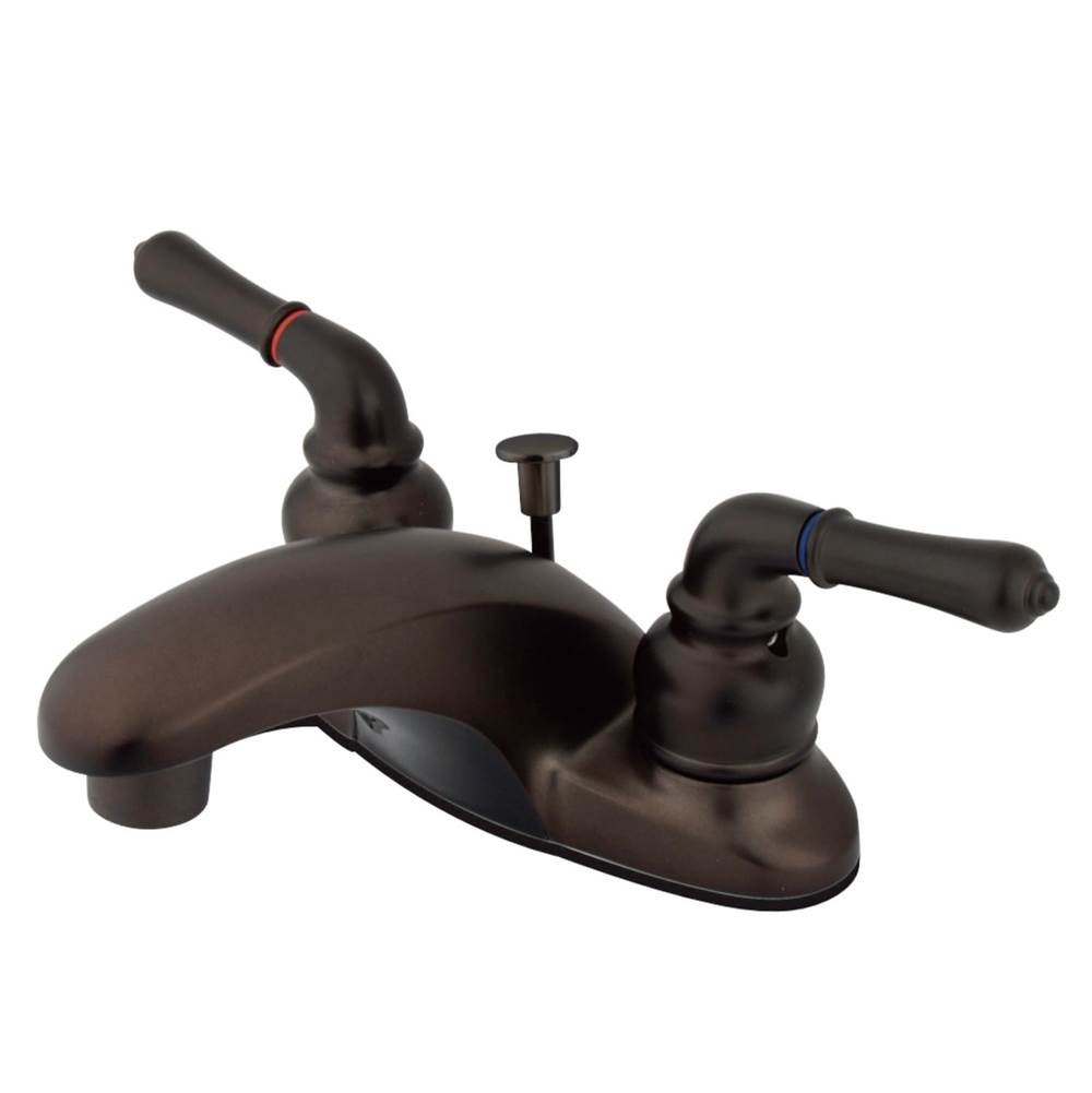 Kingston Brass 4 in. Centerset Bathroom Faucet, Oil Rubbed Bronze