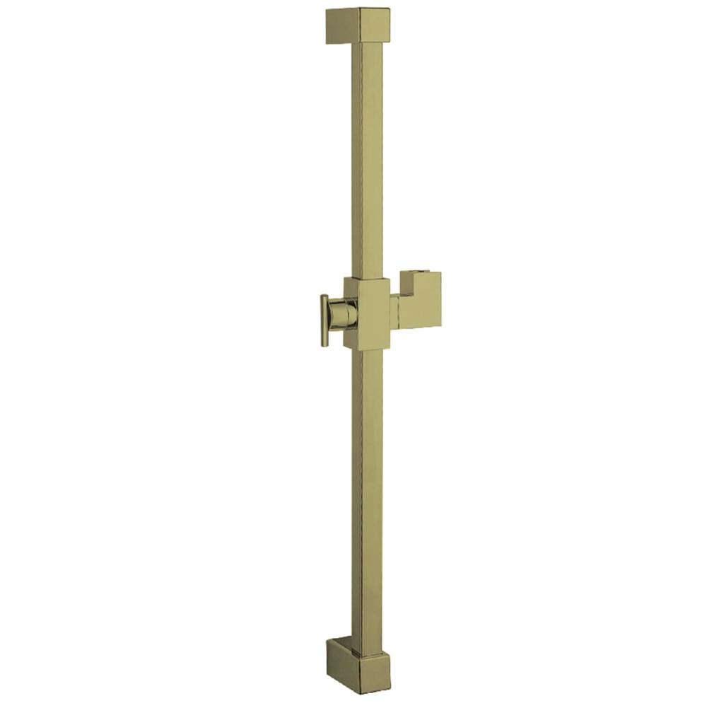 Kingston Brass Claremont 24'' Shower Slide Bar, Brushed Brass