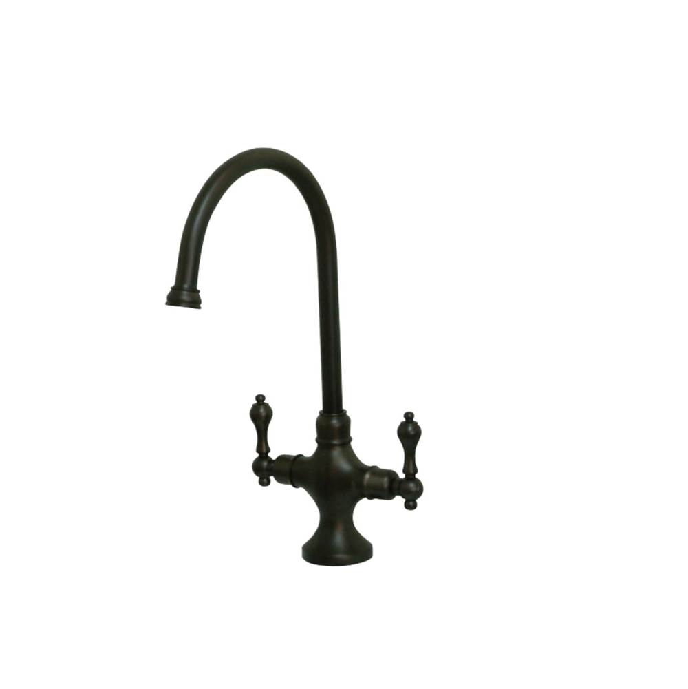 Kingston Brass Vintage Classic Kitchen Faucet Without Sprayer, Oil Rubbed Bronze