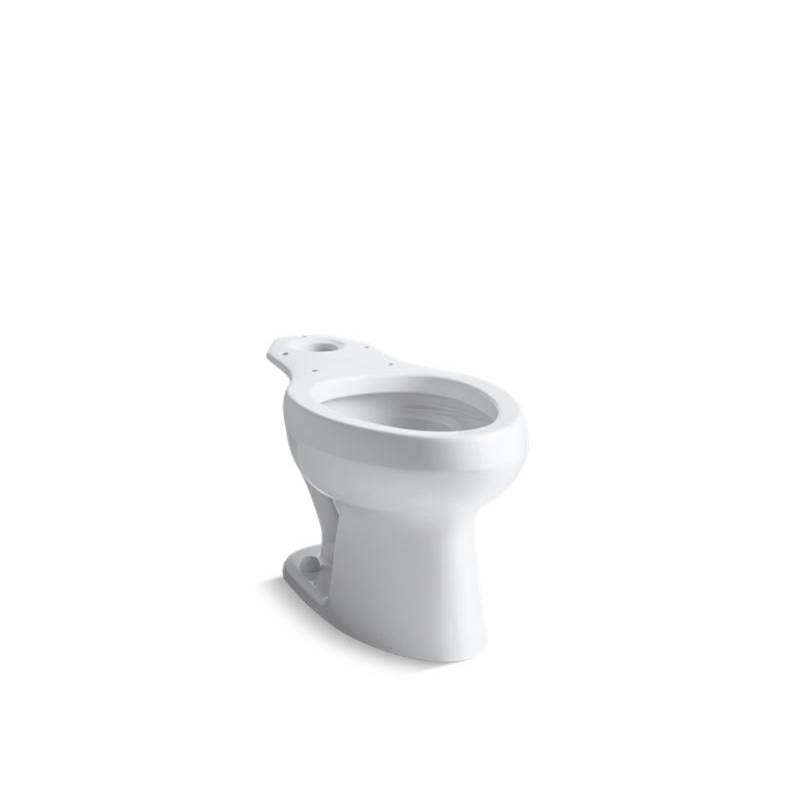 Kohler Wellworth® Toilet bowl with Pressure Lite® flush technology, less seat