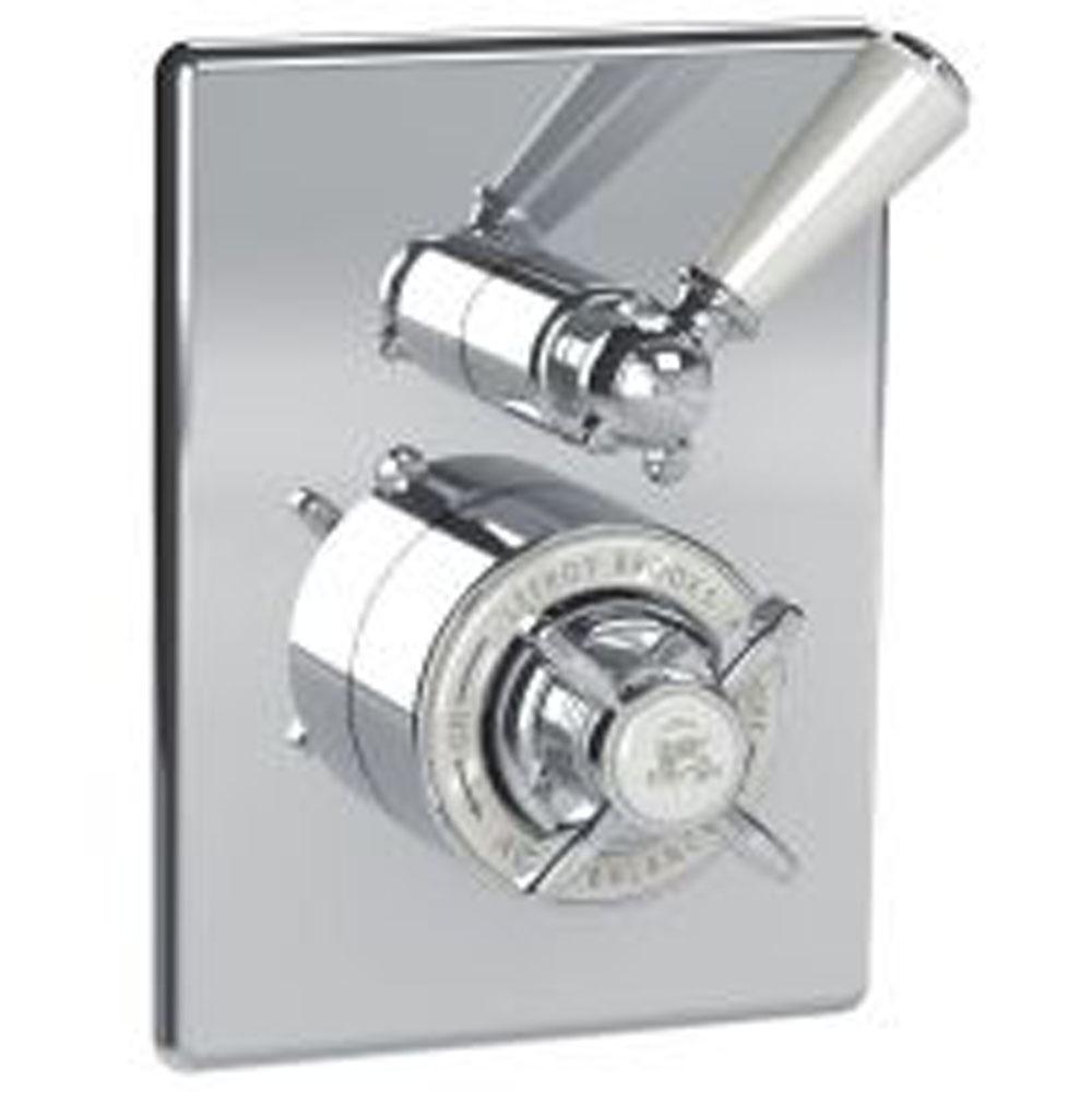 Lefroy Brooks Classic Pressure Balance Trim With Integrated Two-Way Diverter To Suit M1-4101 Rough, Polished Chrome
