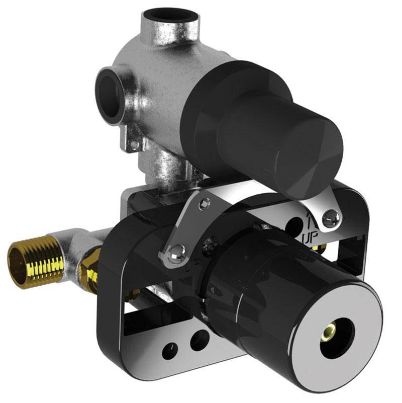 Lefroy Brooks Two Handle Pressure Balance Rough With Integrated Three-Way Diverter To Suit Fleetwood, Mackintosh  and XO Trims