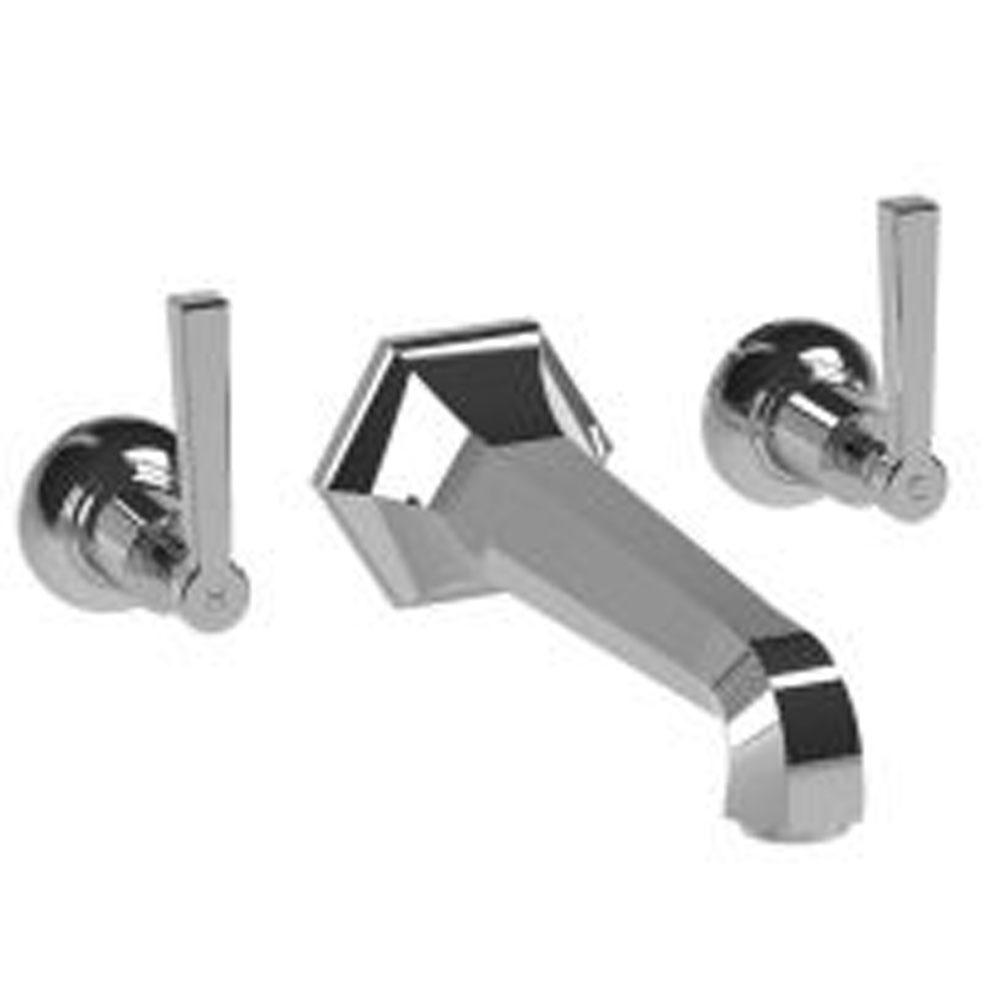 Lefroy Brooks Mackintosh Lever Wall Mounted Bath Filler Trim To Suit R1-4036 Rough, Silver Nickel