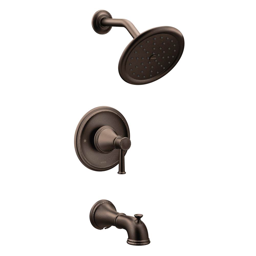 Moen Belfield 1-Handle 1-Spray Posi-Temp Eco-Performance Tub and Shower Trim Kit in Oil Rubbed Bronze (Valve Sold Separately)
