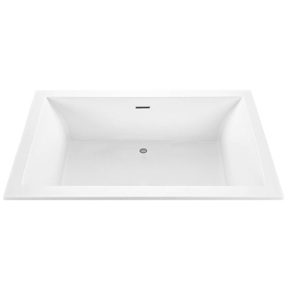 MTI Baths Andrea 22 Acrylic Cxl Undermount Air Bath/Ultra Whirlpool - White (66X36)