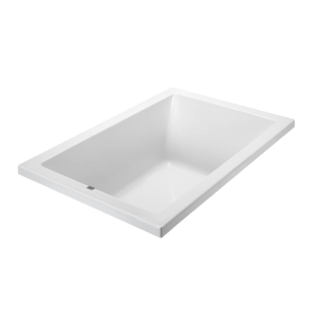 MTI Baths Andrea 25 Acrylic Cxl Drop In Microbubbles- Biscuit (48X32)
