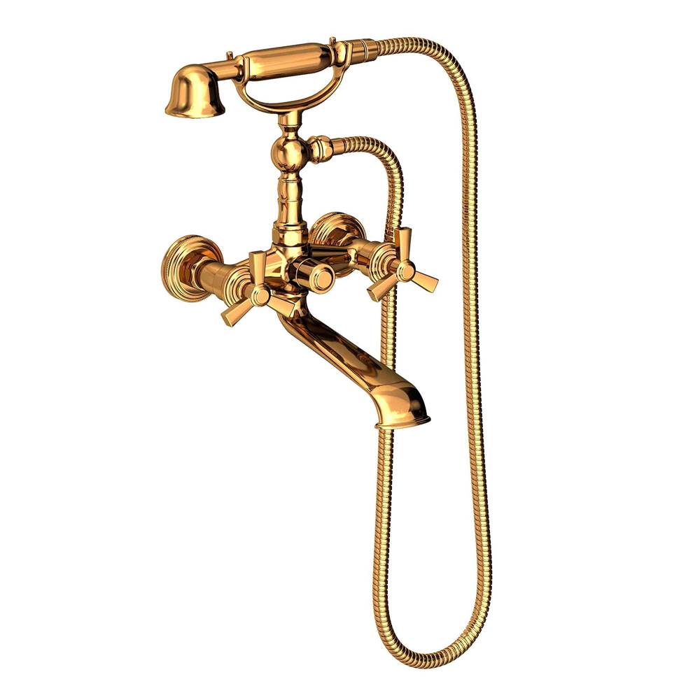 Newport Brass Miro  Exposed Tub & Hand Shower Set - Wall Mount