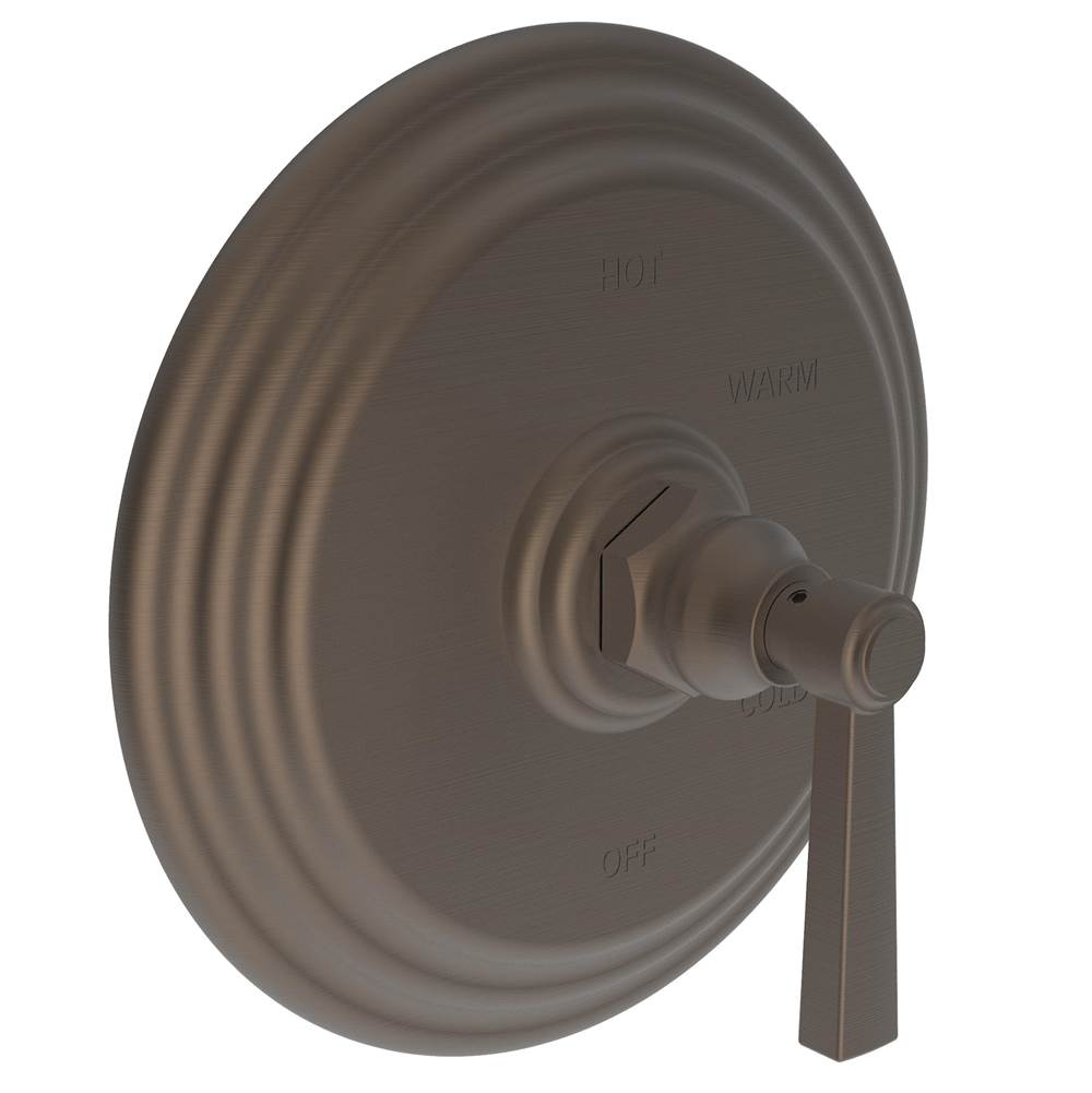 Newport Brass Astor Balanced Pressure Shower Trim Plate with Handle. Less showerhead, arm and flange.