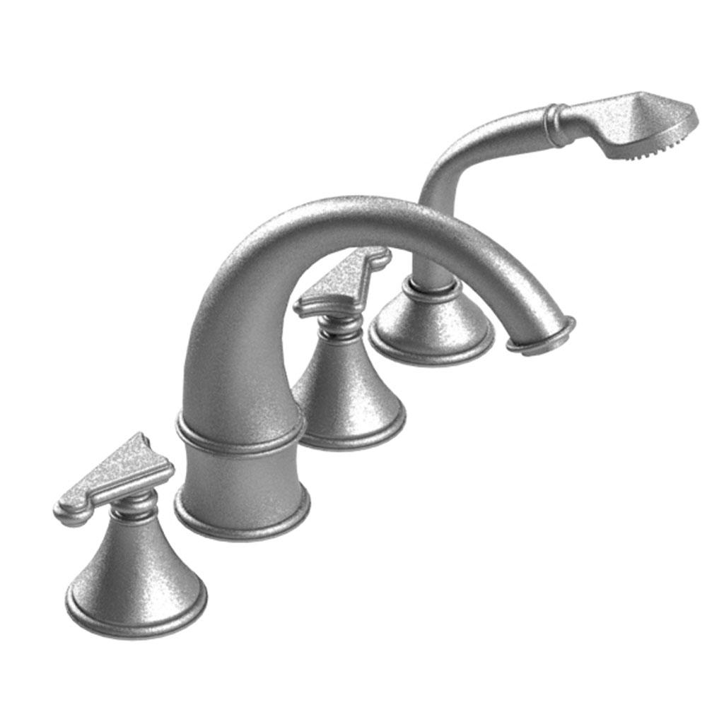 Rubinet Four Piece Roman Tub Filler With Hand Held Shower Trim Only