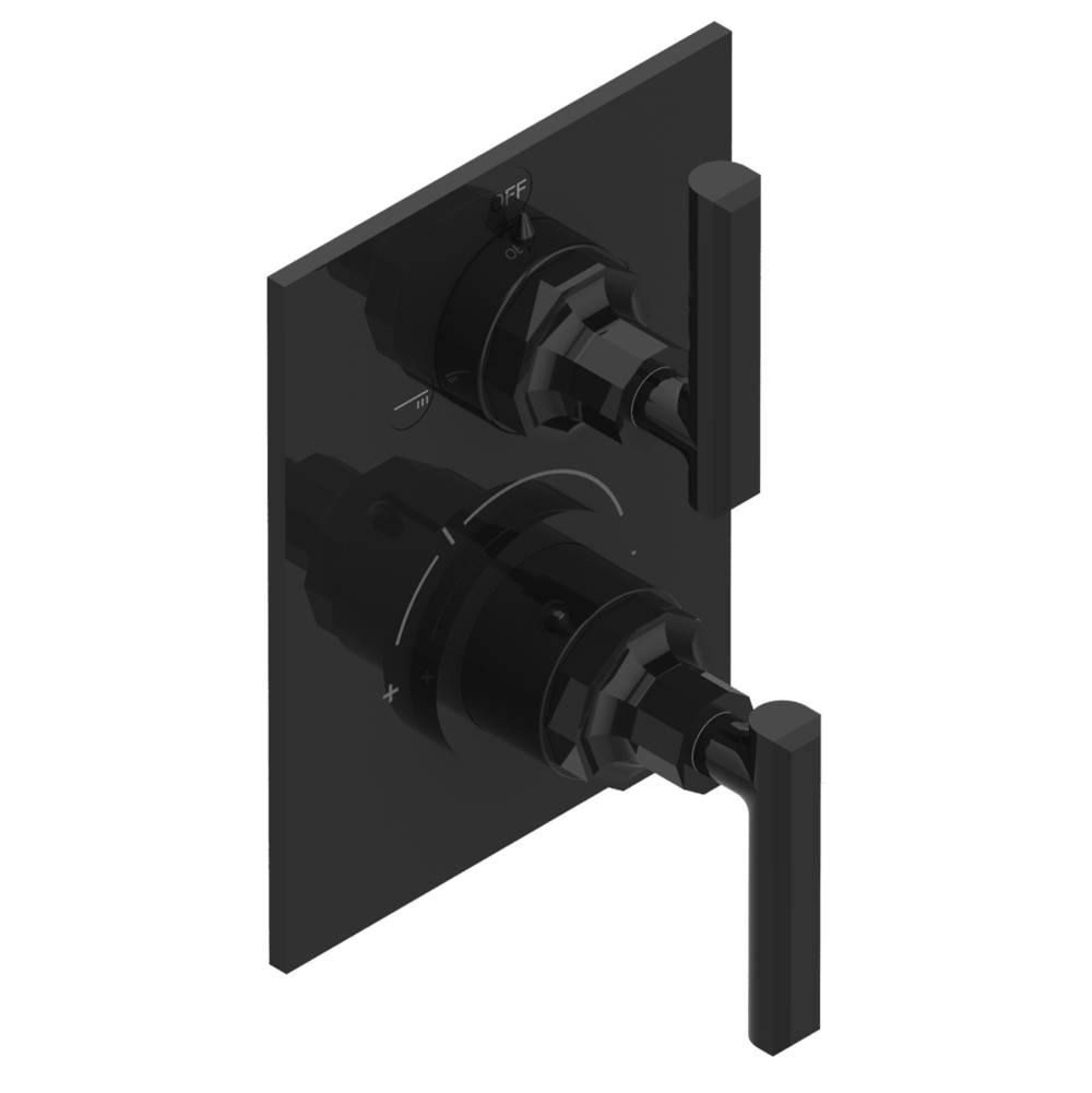 THG Trim for thg thermostat with 2-way diverter, rough part supplied with fixing box ref. 5 500AE/US