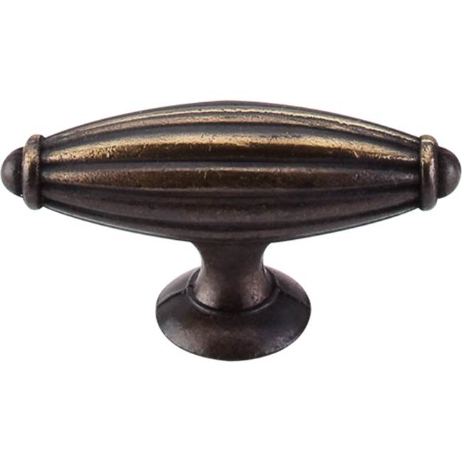 Top Knobs Tuscany T-Handle 2 7/8 Inch Dark Antique Brass