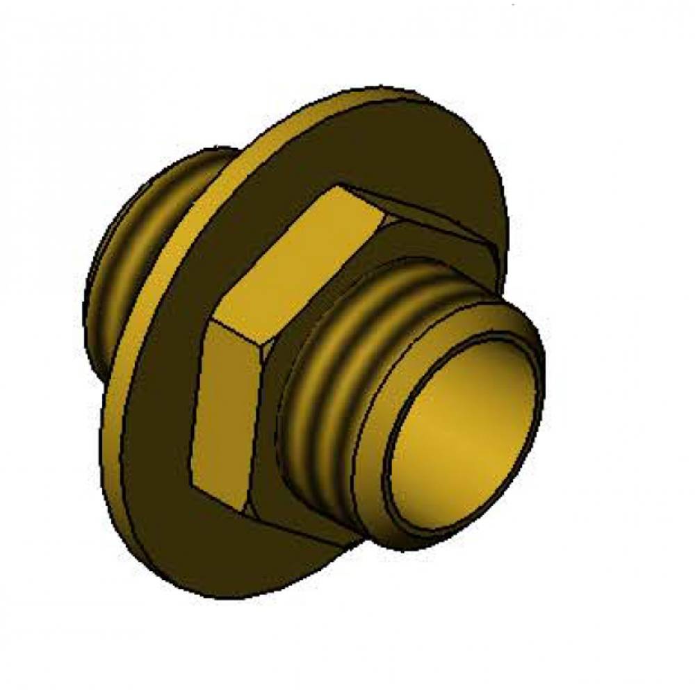 T&S Brass Supply Nipple Kit, 1/2'' NPT x 1-1/4'' Long