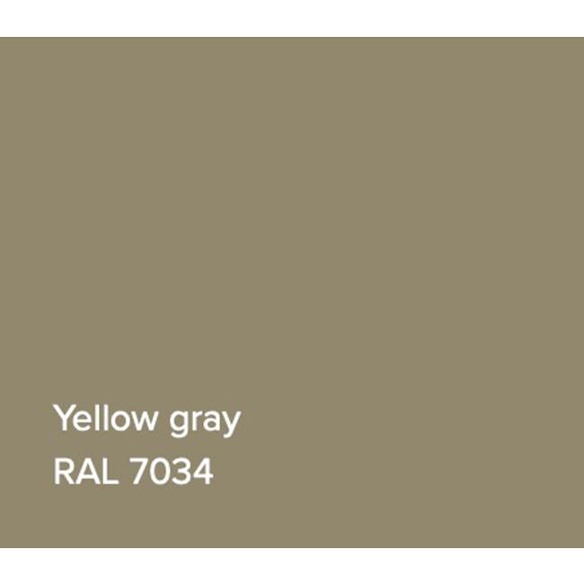 Victoria + Albert RAL Basin Yellow Grey Gloss