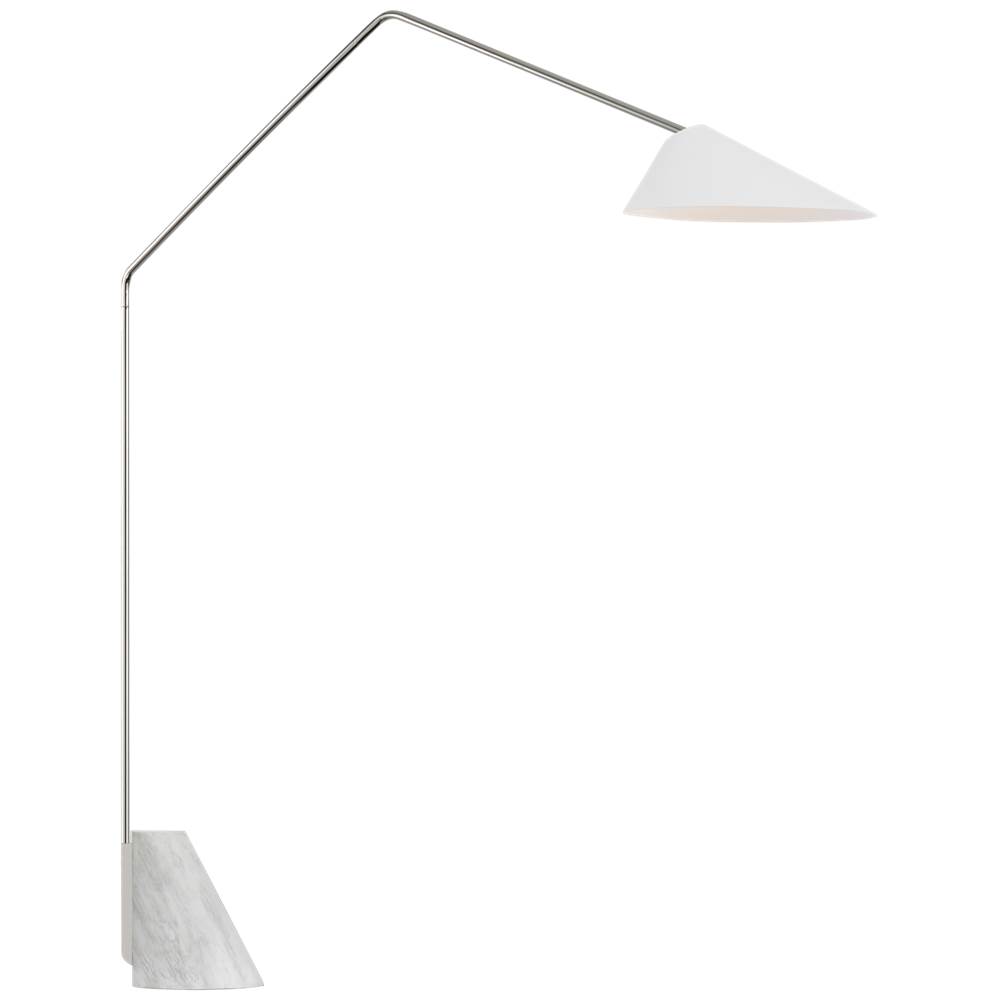 Visual Comfort Signature Collection Lorna Extra Large Arc Floor Lamp