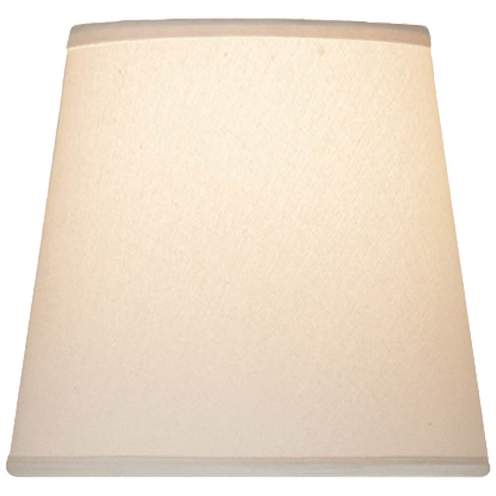 Visual Comfort Signature Collection 3'' x 4'' x 4'' Linen Candle Clip Shade