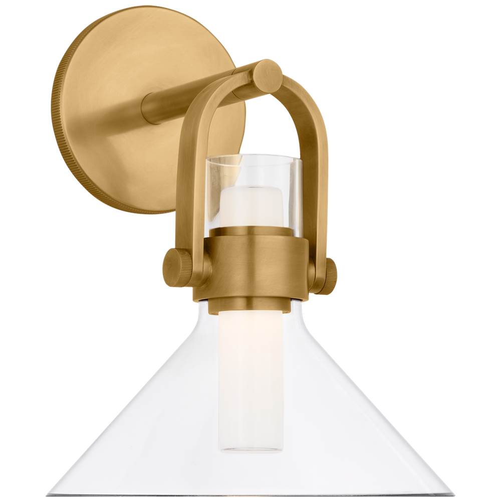 Visual Comfort Signature Collection Larkin Small Empire Bracketed Sconce